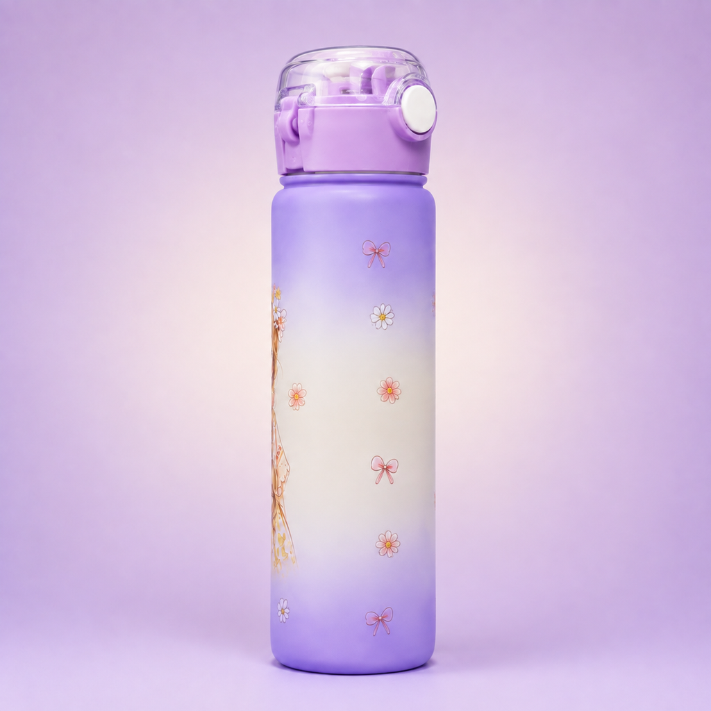 Baby Girl Shaker 800ml Purple side view