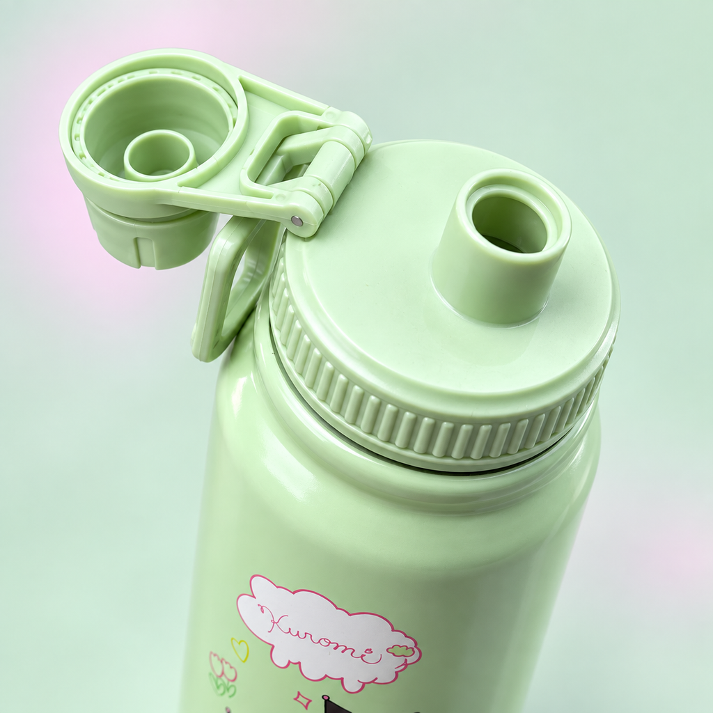 Kuromi Mint Green 800ml bottle drinking spout