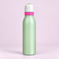 Owala FreeSip 550ml Olive Green bottle front view