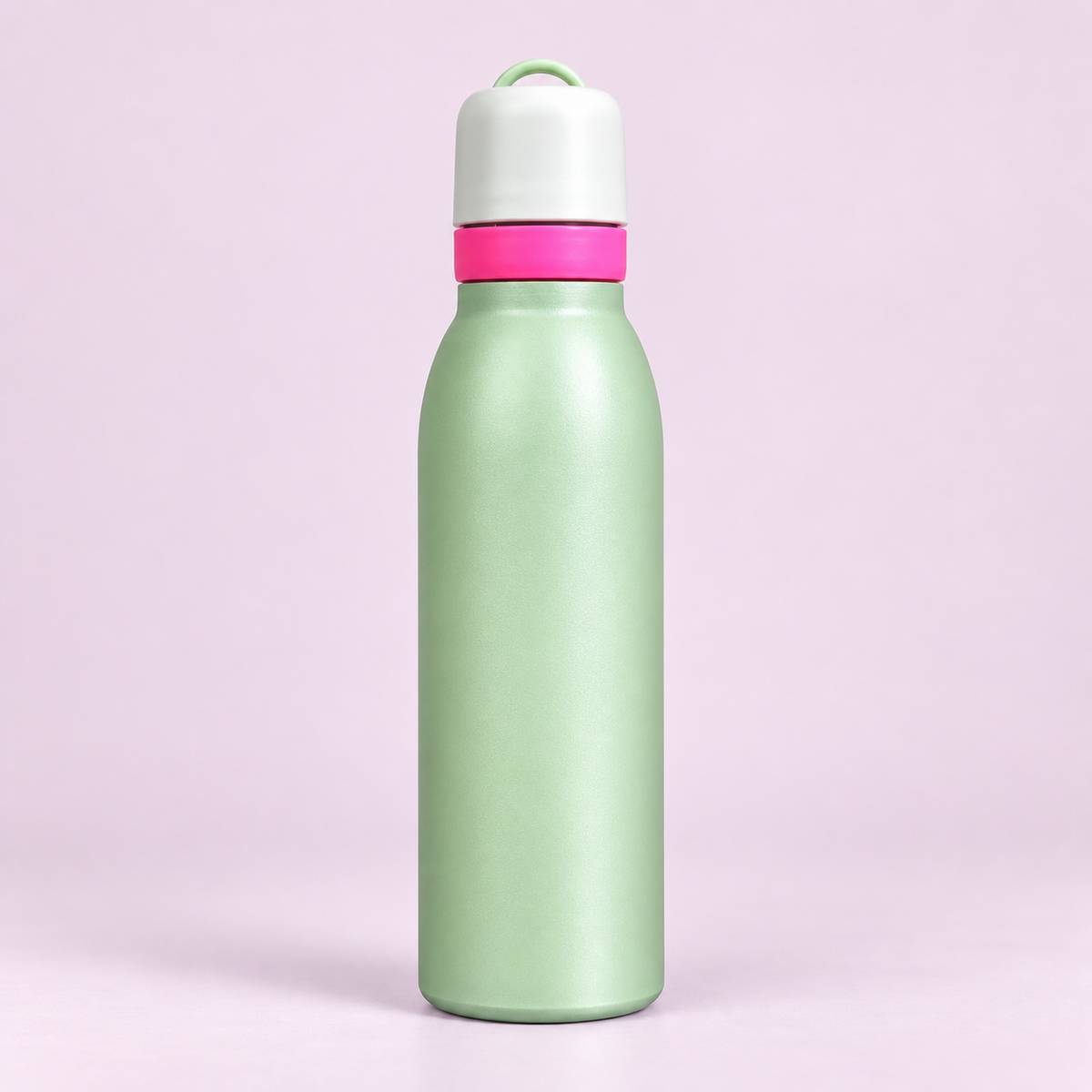 Owala FreeSip 550ml Olive Green bottle front view