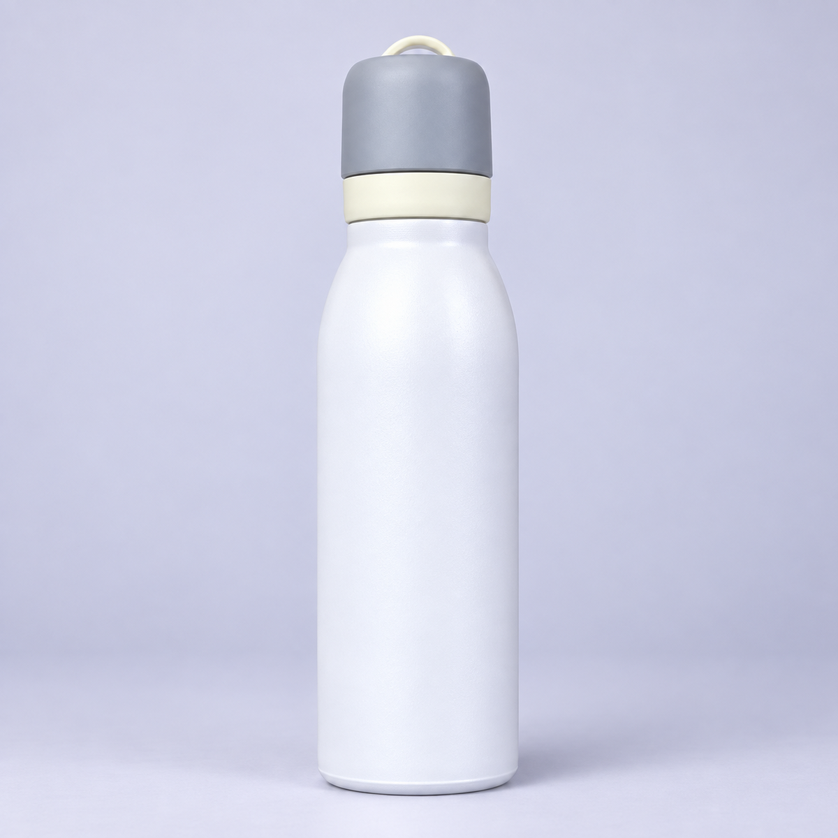 Owala FreeSip 550ml White bottle front view