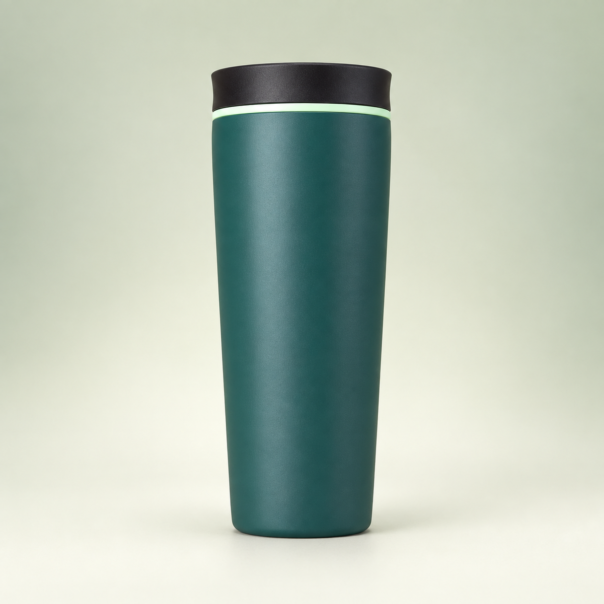 Owala SmoothSip Slider 590ml Dark Green rear view