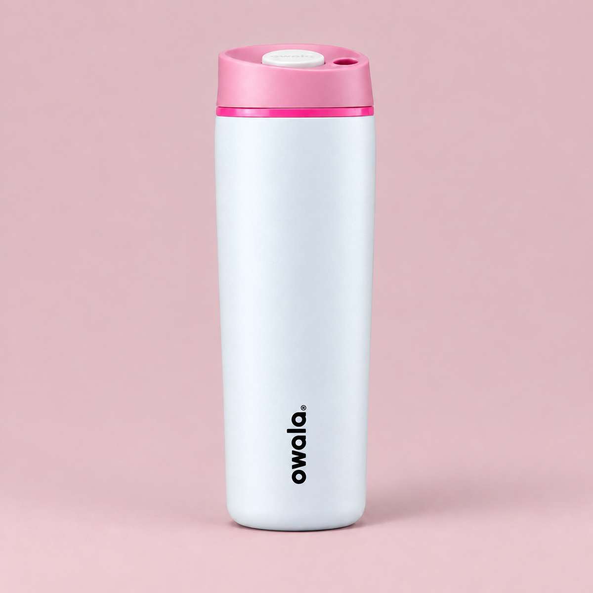 Owala SmoothSip Slider 590ml White front view