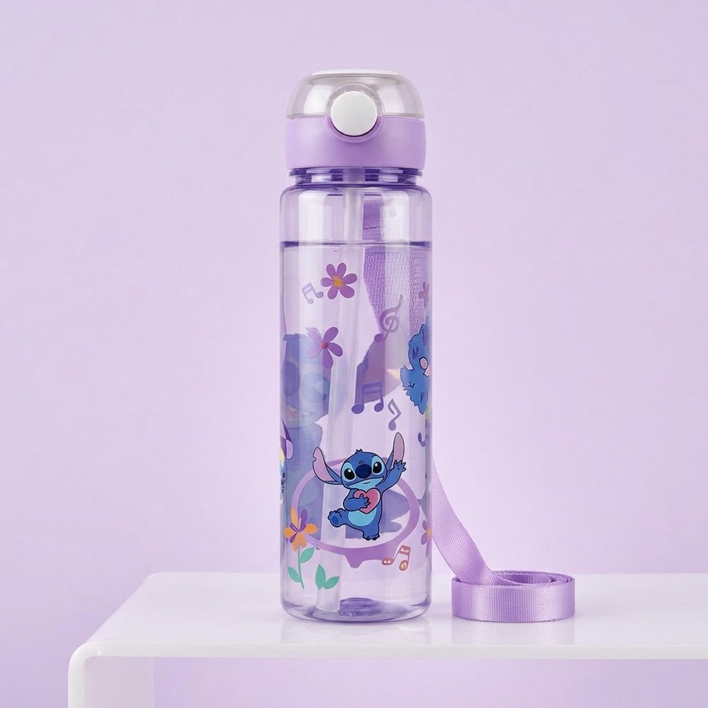 Stitch Shaker 900ml Purple bottle front view