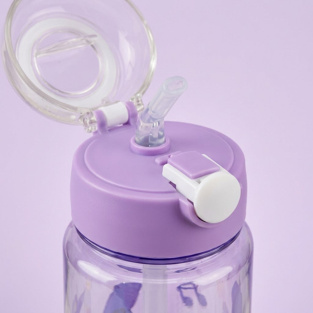 Stitch Shaker 900ml Purple drinking spout and lid